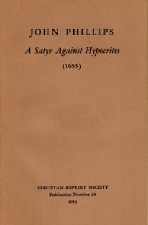 [Gutenberg 49323] • A Satyr Against Hypocrites